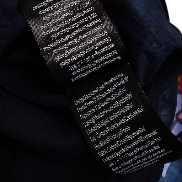 Farm Rio x Anthropologie Puff-Sleeve Ruffled Floral Romper, Picnic, Size M, NWT - Picture 10 of 13